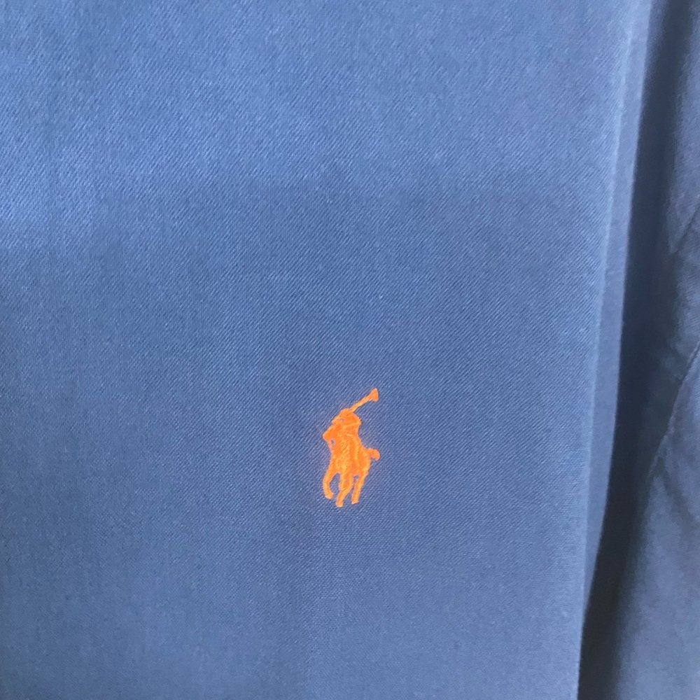Ralph Lauren Men's Navy Blue Button Down Shirt - Picture 2 of 8